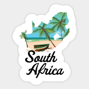 South African Travel poster Sticker